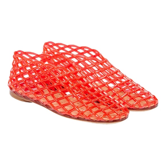 ⚠️難あり The Row MARA FLAT シューズ Red The Row Mara Flat in Red | FWRD